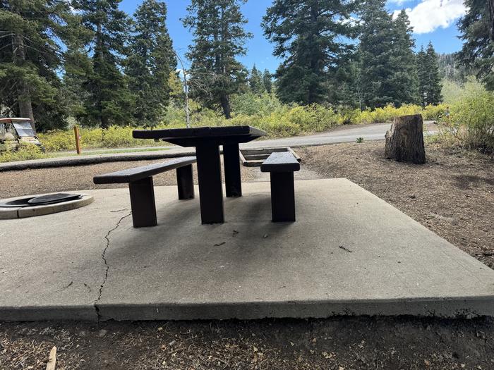 A photo of Site C04 of Loop C at PAYSON LAKES with Picnic Table, Fire Pit