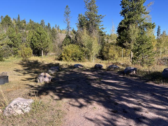 A photo of Site 4 of Loop EFBR at East Fork Bear River Campground (Uinta-Wasatch-Cache National Forest, UT) with No Amenities Shown