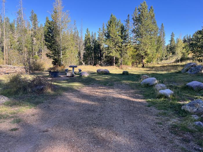 A photo of Site 7 of Loop EFBR at East Fork Bear River Campground (Uinta-Wasatch-Cache National Forest, UT) with No Amenities Shown