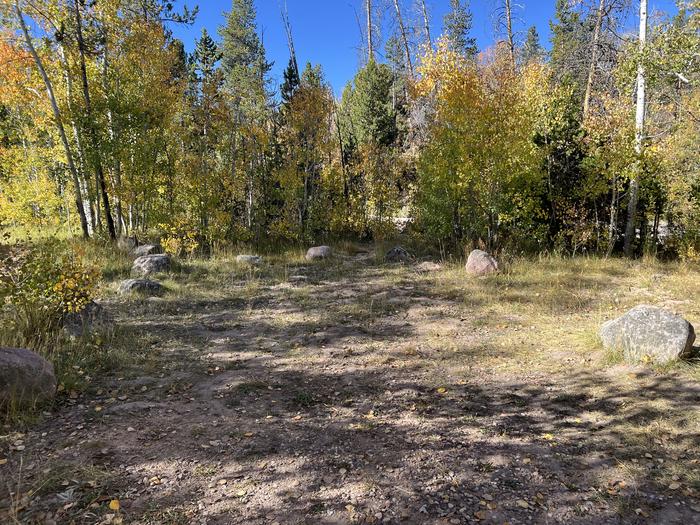 A photo of Site 3 of Loop BEAR at Bear River Campground (Uinta-Wasatch-Cache National Forest, UT) with No Amenities Shown