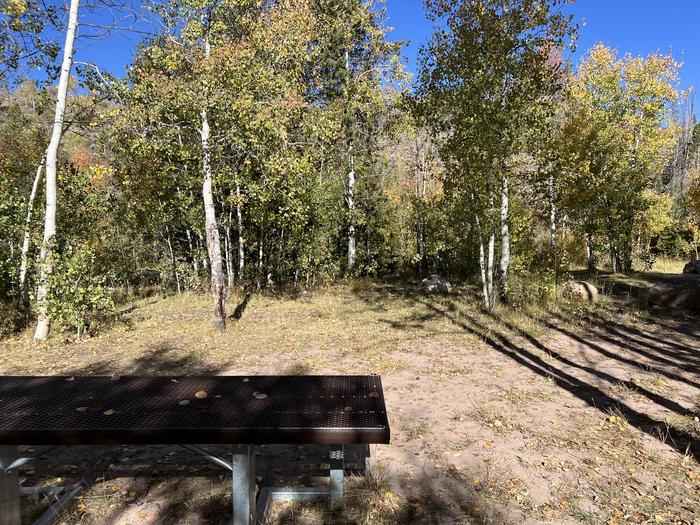 A photo of Site 3 of Loop BEAR at Bear River Campground (Uinta-Wasatch-Cache National Forest, UT) with Picnic Table