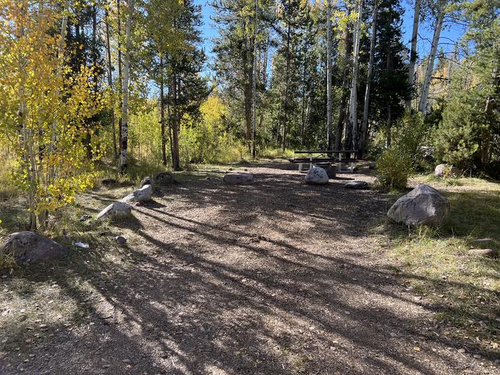 A photo of Site 4 of Loop BEAR at Bear River Campground (Uinta-Wasatch-Cache National Forest, UT) with No Amenities Shown