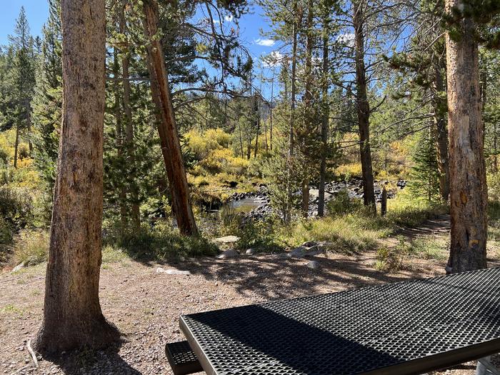 A photo of Site 5 of Loop HAYDEN at Hayden Fork Campground with Waterfront