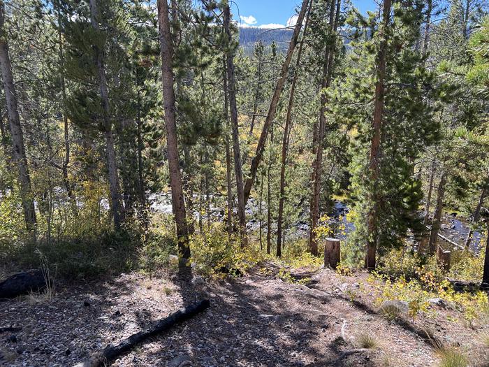 A photo of Site 9 of Loop HAYDEN at Hayden Fork Campground with Waterfront