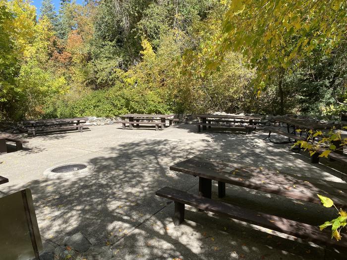 A photo of Site 19AFT of Loop MUEL at MUELLER PARK GROUP PICNIC with Picnic Table