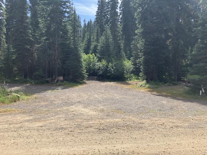 A photo of Site 8 of Loop Woodward at Woodward Campground with Picnic Table, Fire Pit, Shade