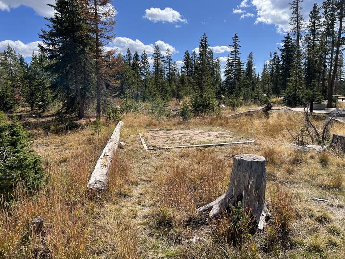 A photo of Site 18 of Loop WASHINGTON LAKE at WASHINGTON LAKE with Tent Pad