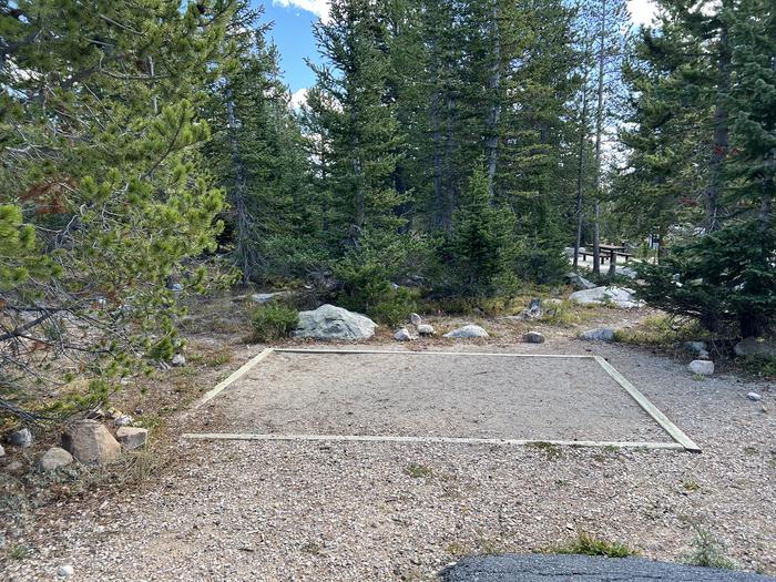 A photo of Site 40 of Loop WASHINGTON LAKE at WASHINGTON LAKE with Tent Pad