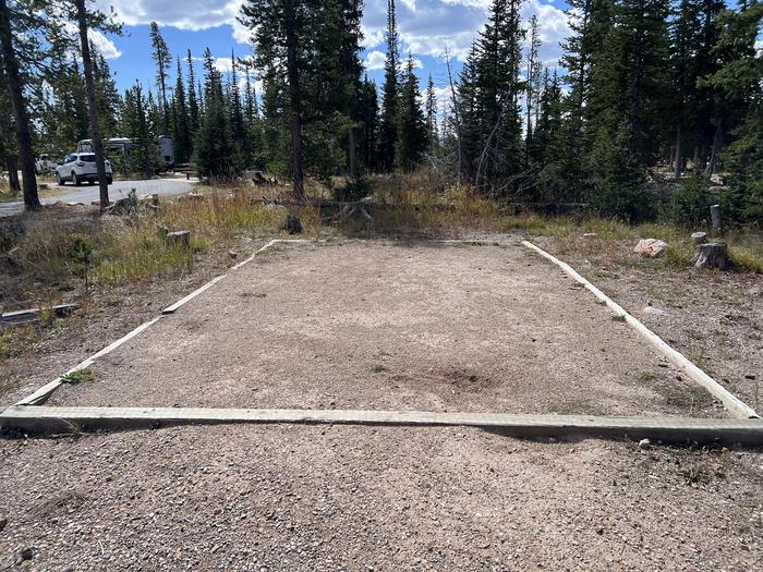 A photo of Site 19 of Loop WASHINGTON LAKE  at WASHINGTON LAKE with Tent Pad