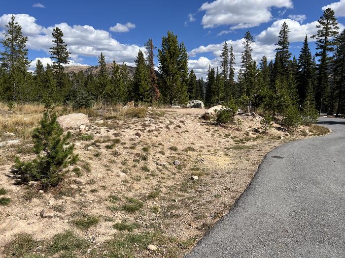 A photo of Site 25 of Loop WASHINGTON LAKE  at WASHINGTON LAKE with Tent Pad