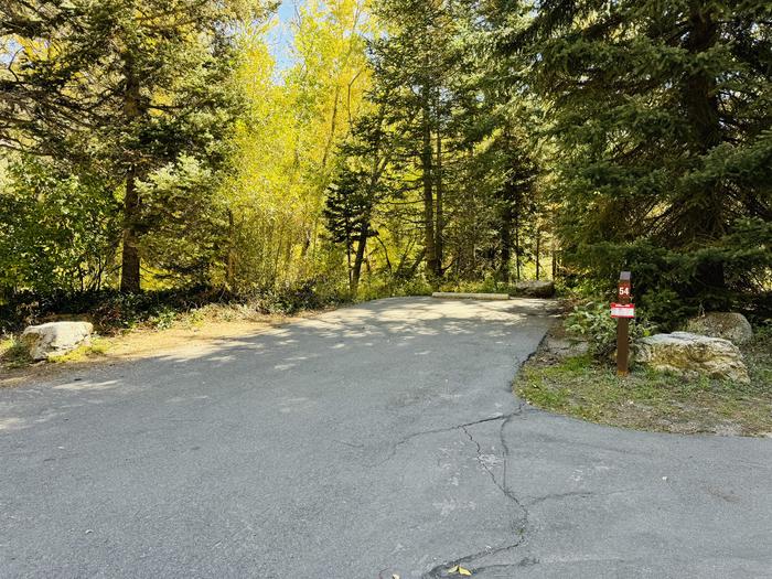 A photo of Site 054 of Loop SPIKE CAMP. Area B at GRANITE FLAT (UTAH)  with Picnic Table