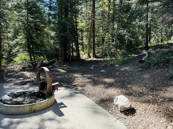 A photo of Site 053 of Loop SPIKE CAMP. Area B at GRANITE FLAT (UTAH)  with Picnic Table