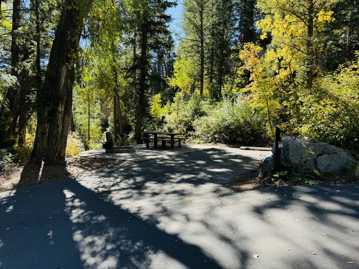 A photo of Site 040 of Loop BARRACKS, Area B at GRANITE FLAT (UTAH)  with Picnic Table