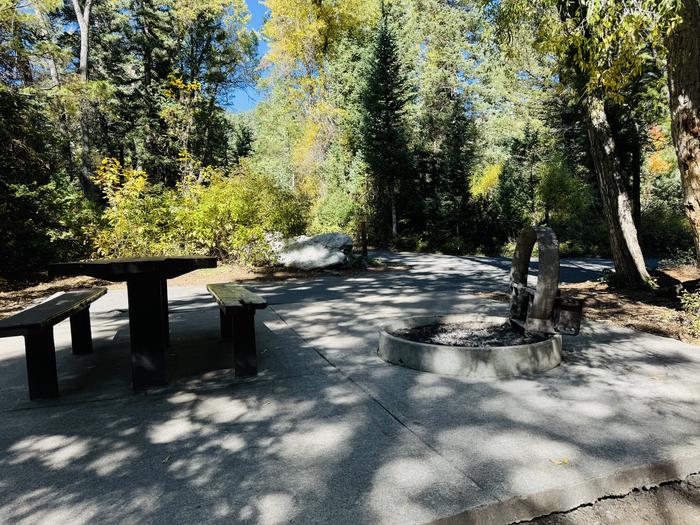 A photo of Site 040 of Loop BARRACKS, Area B at GRANITE FLAT (UTAH)  with Picnic Table