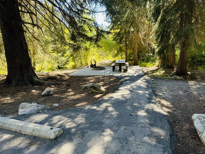 A photo of Site 055 of Loop SPIKE CAMP. Area B at GRANITE FLAT (UTAH)  with Picnic Table