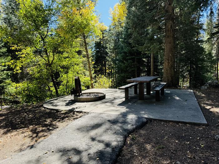 A photo of Site 059 of Loop SPIKE CAMP. Area B at GRANITE FLAT (UTAH)  with Picnic Table