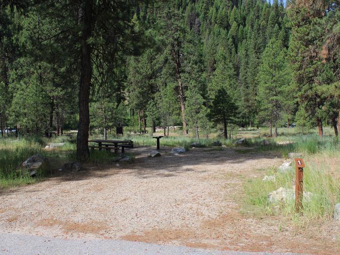 Site 1Site 1, Mountain View Campground. Boise National Forest