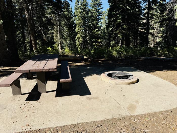 A photo of Site B02 of Loop B at PAYSON LAKES with Picnic Table