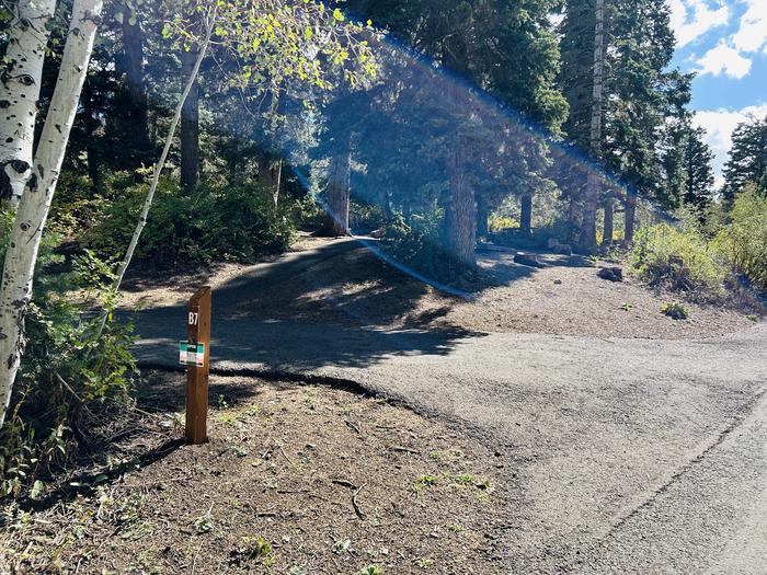 A photo of Site B07 of Loop B at PAYSON LAKES with Picnic Table