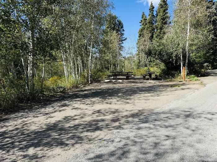 A photo of Site B18/19 of Loop B at PAYSON LAKES with Picnic Table