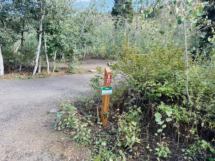 A photo of Site B27 of Loop B at PAYSON LAKES with Picnic Table