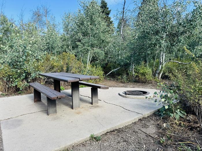 A photo of Site B28 of Loop B at PAYSON LAKES with Picnic Table