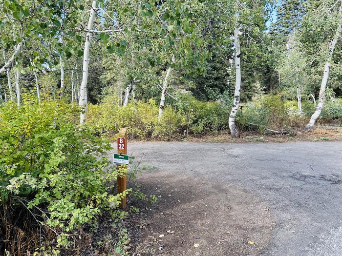 A photo of Site B32 of Loop B at PAYSON LAKES with Picnic Table