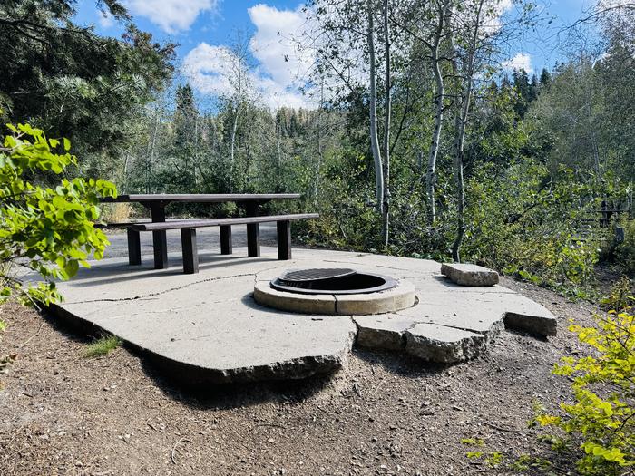 A photo of Site B14 of Loop B at PAYSON LAKES with Picnic Table