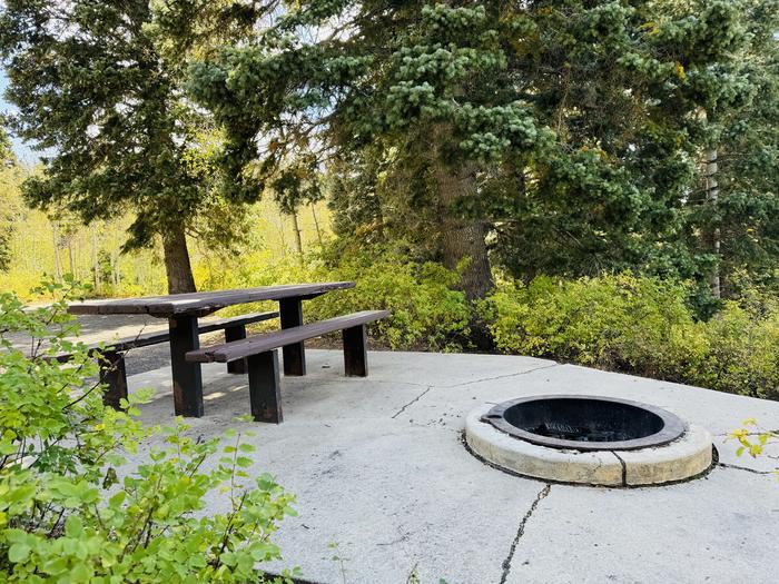 A photo of Site B12 of Loop B at PAYSON LAKES with Picnic Table