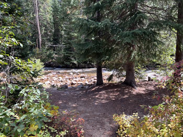 A photo of Site 6 of Loop COBBL at Cobblerest Campground with Waterfront