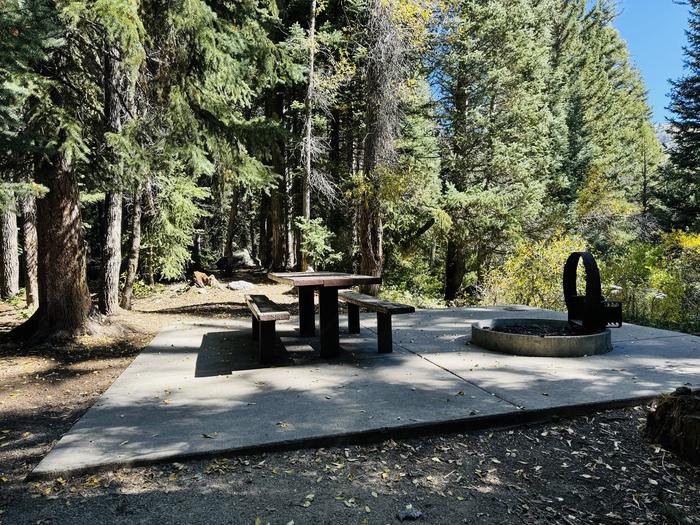 A photo of Site 057 of Loop SPIKE CAMP. Area B at GRANITE FLAT (UTAH)  with Picnic Table