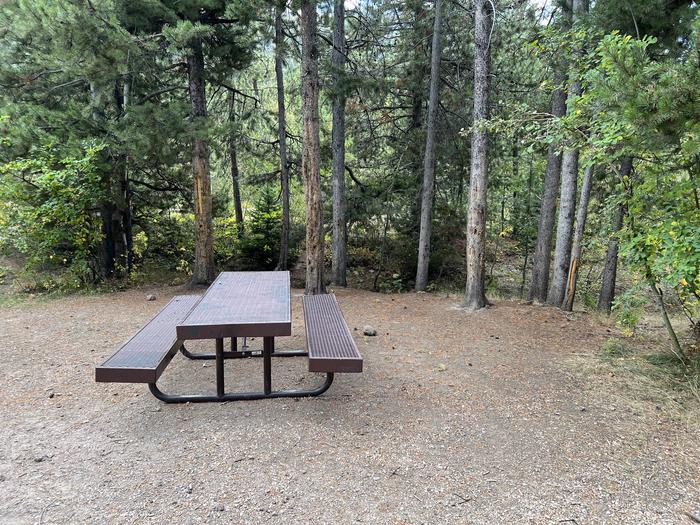 A photo of Site 8 of Loop SHADY at Shady Dell Campground with Picnic Table