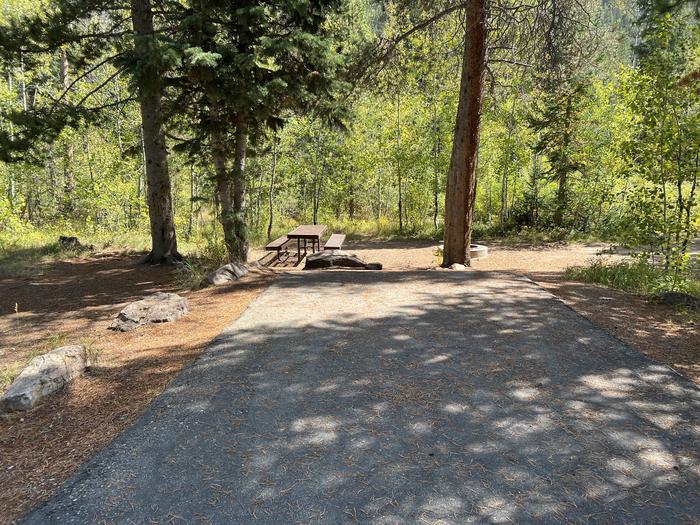 A photo of Site 024 of Loop Loop B at SOAPSTONE with Picnic Table