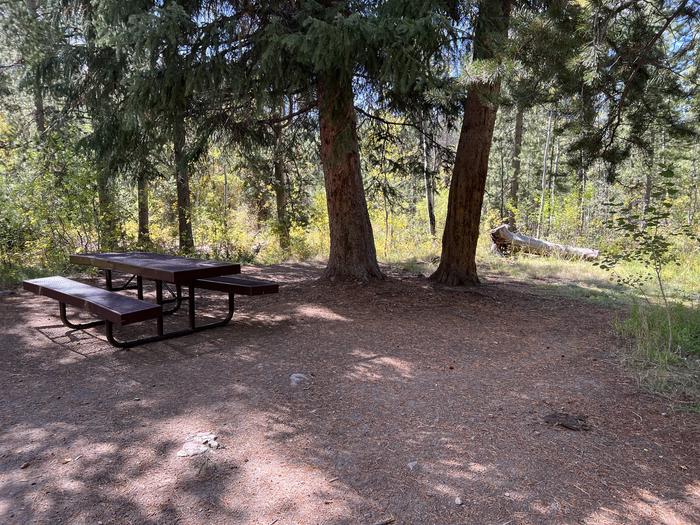 A photo of Site 017 of Loop Loop A  at SOAPSTONE with Picnic Table