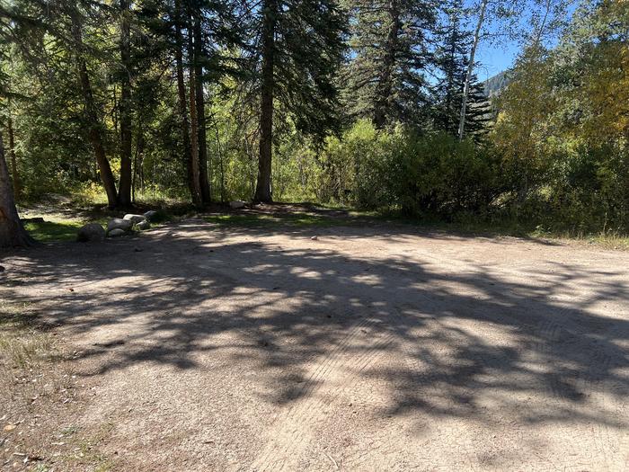 A photo of Site 1 of Loop LPROVO at Lower Provo Campground with No Amenities Shown