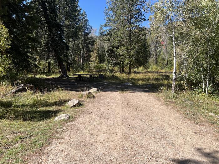 A photo of Site 4 of Loop LPROVO at Lower Provo Campground with No Amenities Shown