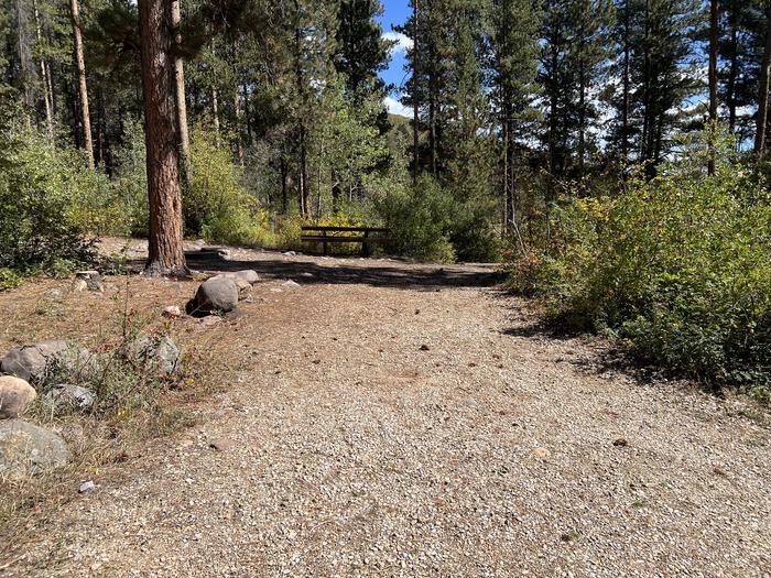 A photo of Site 11 of Loop YPINE at Yellow Pine Campground (UT) with No Amenities Shown