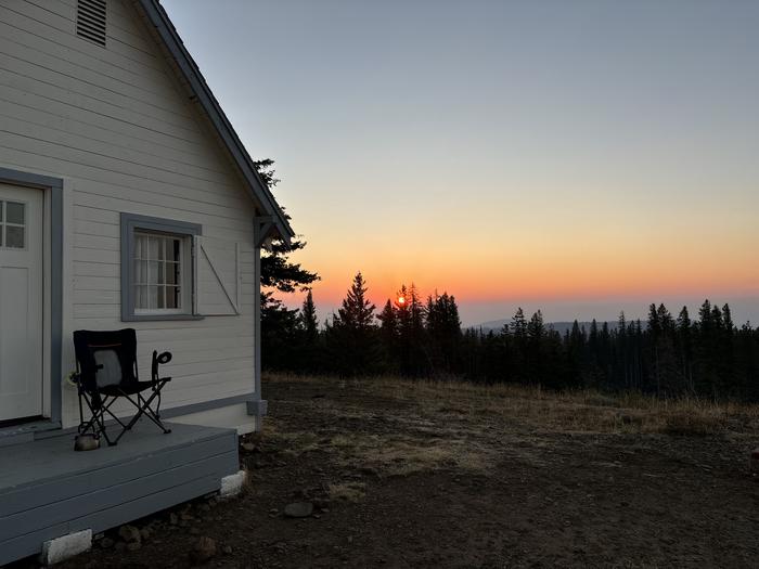 SunriseBack porch at sunrise