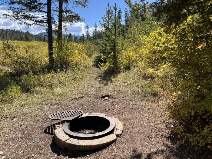 A photo of Site 7 of Loop SHINGL at Shingle Creek ATV Campground with Fire Pit