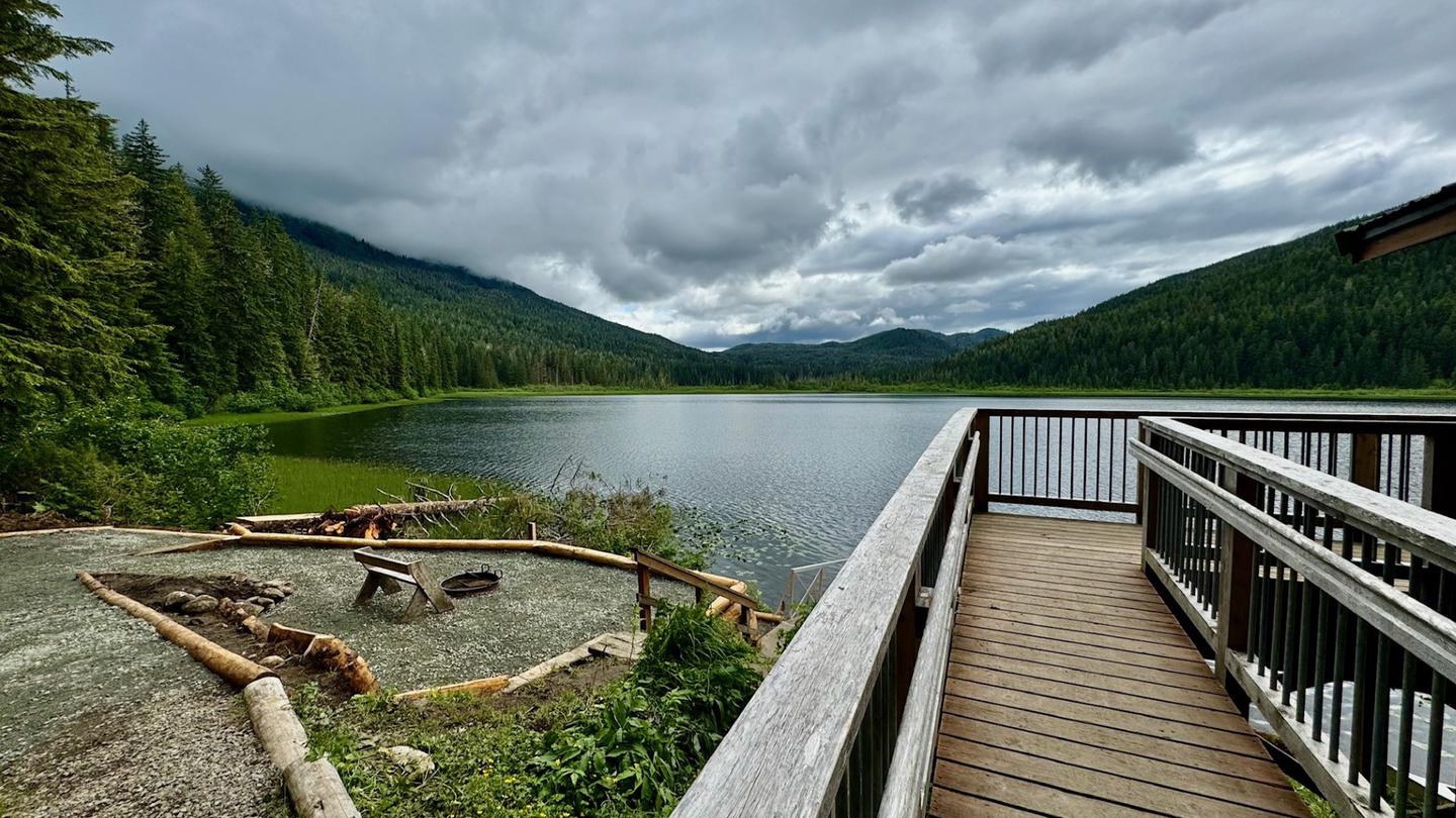 Windfall Lake View from Cabin Windfall Lake View from Cabin