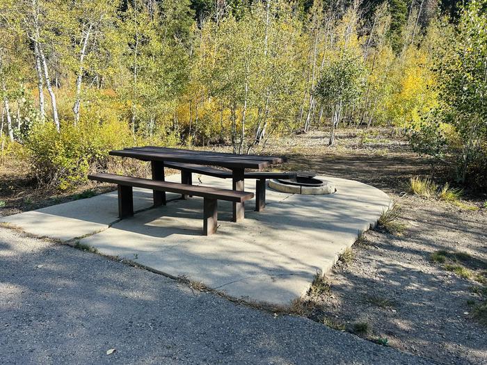 A photo of Site A05 of Loop A at PAYSON LAKES with Picnic Table, Fire Pit