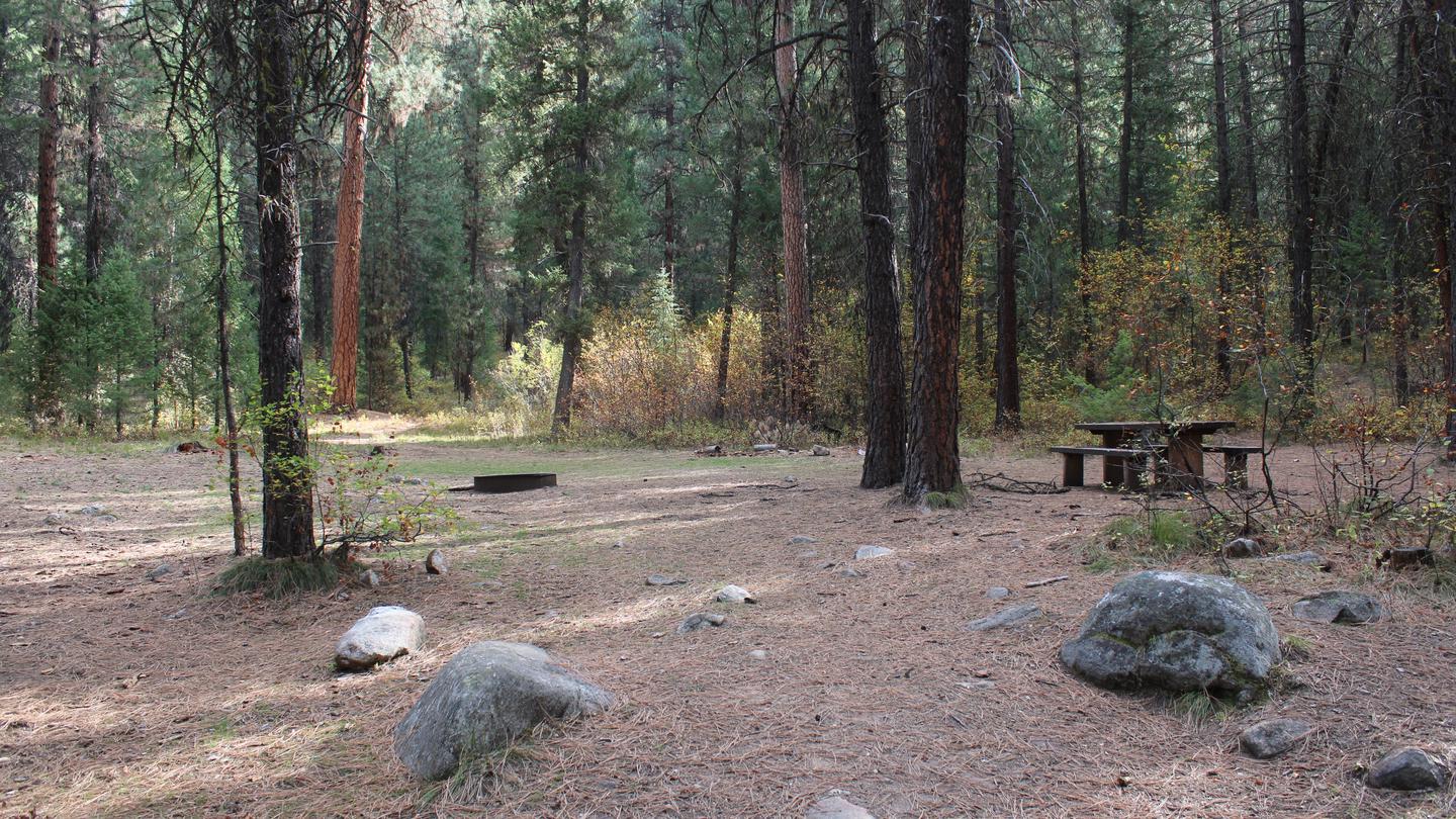 Large campsite at Park Creek