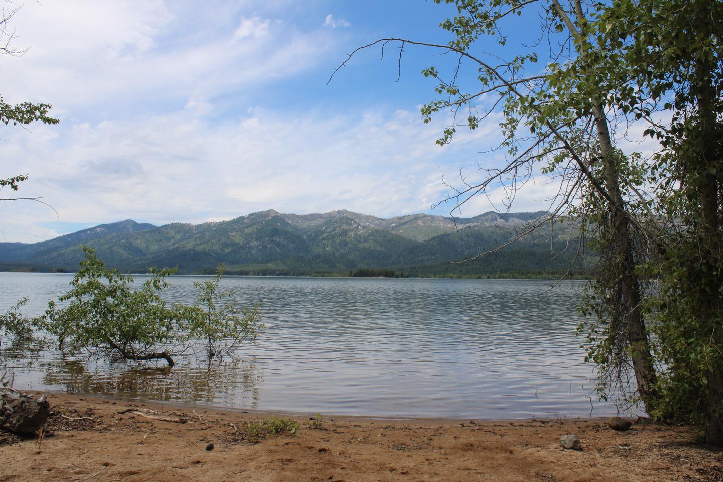 View of deadwood Reservoir View of Deadwood Reservoir from site