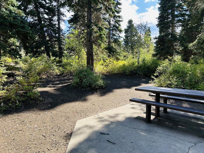 A photo of Site B03 of Loop B at PAYSON LAKES with Picnic Table, Tent Pad