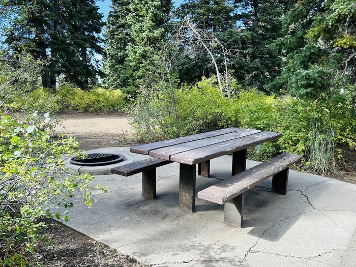 A photo of Site B29 of Loop B at PAYSON LAKES with Picnic Table, Fire Pit, Tent Pad