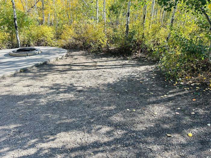 A photo of Site A07 of Loop A at PAYSON LAKES with Tent Pad