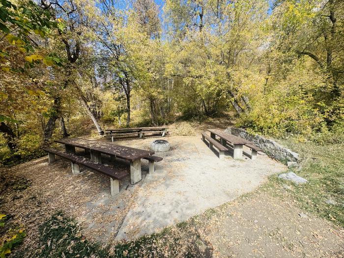 A photo of Site Aldo Leopold of Loop ROCA at ROCK CANYON with Picnic Table, Fire Pit