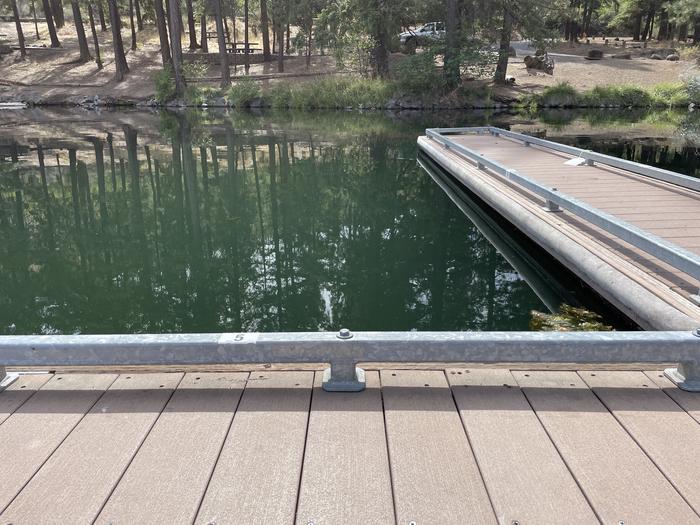 A photo of Site Boat Slip 05 of Loop Docks at PERRY SOUTH CAMPGROUND slip 5