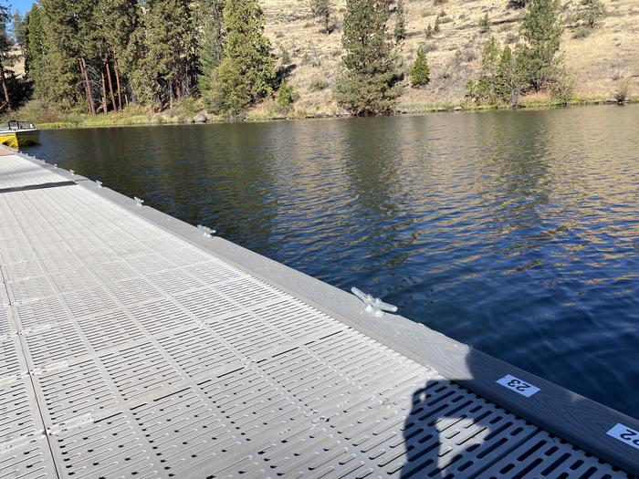 A photo of Site Boat Slip 23 of Loop Docks at PERRY SOUTH CAMPGROUND slip 23