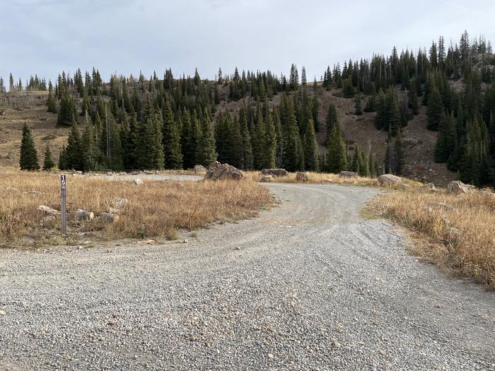 A photo of Group Site 15 at Deep Lake Campground. 